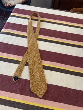 Burberry London silk tie
